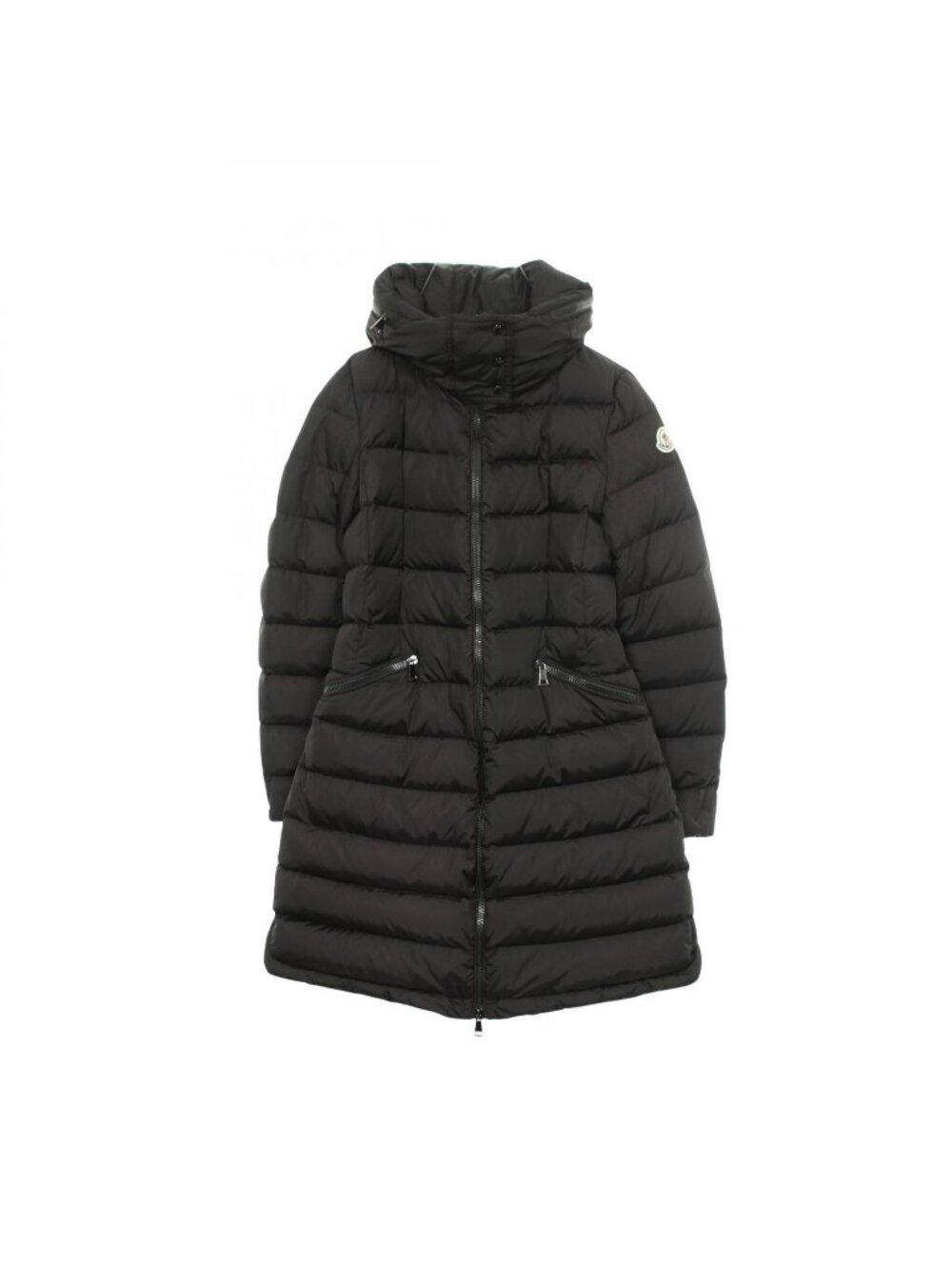Moncler Down Jacket Flammette Flamette Hooded Nylon Long 1